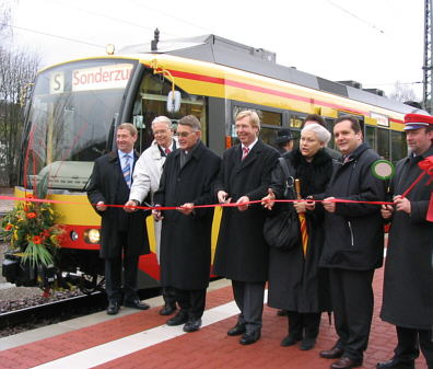 Stadtbahnbetrieb im Murgtal