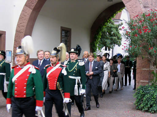 Festzug durch Zell a.H.