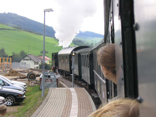 Jubiläumszug im Harmersbachtal