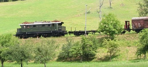 E44 1170 bei Gutach auf der Schwarzwaldbahn