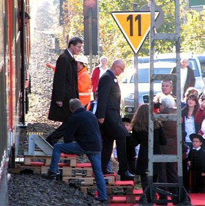 Roter Teppich am Vogtsbauernhof