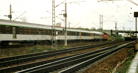 viergleisiger Verkehr zwischen Offenburg und Appenweier