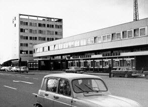 Empfangsgeäude Kehl im jahr 1967