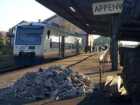 OSB am Gleis 10 alter Bahnhof