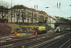 neue Weichen für die Einfahrt Offenburg Süd