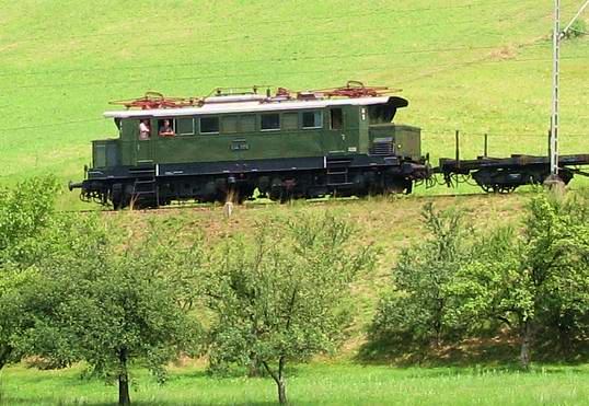 E44 1170 auf der Schwarzwaldbahn bei Gutach