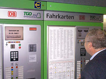 neues Geld und alter Automat?