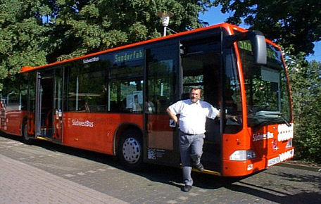 Südwestbus fährt in den Hochschwarzwald