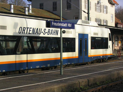 Ortenau-S-Bahn OSB in Freudenstadt Hbf