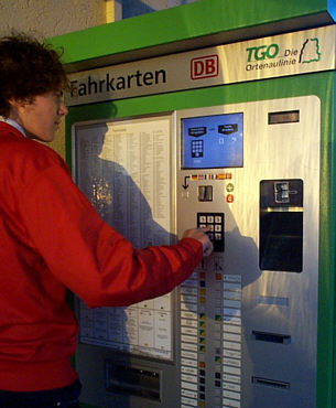 Abstimmung am Fahrkartenautomaten im Tarifverbund Ortenau