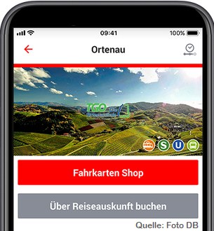 TGO-Ticket mit DB-App kaufen