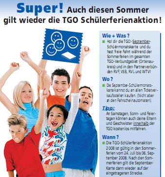 TGO-Sch&uuml;lerferienkarte