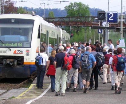 ORTENAU-S-BAHN: OSB und andere &ouml;ffentliche Verkehrsmittelmit steigender Nachfrage